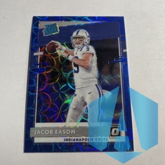 2020 Donruss Optic Rated Rookie Jacob Eason Blue Scope #162 - Colts